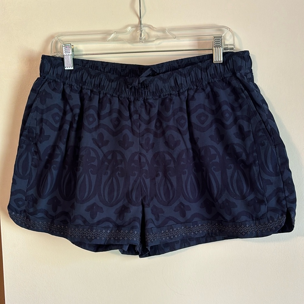 Vineyard Vines Women's Burnout Pull On Shorts - Burnout Deep Bay Large